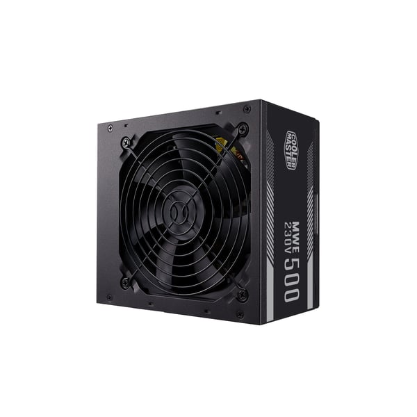 Cooler Master MWE 500 White 230V - V2 virtalähdeyksikkö 500 W 24-pin ATX ATX Musta
