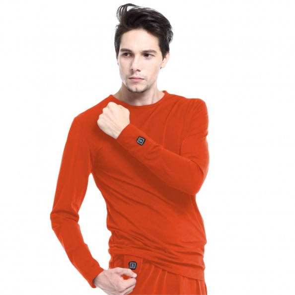 Miniatyrbillede 6 af 7: Glovii GJ1RXL skjorte & top T-shirt Crew neck Langærmet Elastin, Polyester