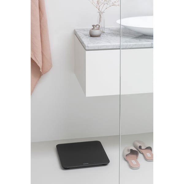Brabantia 8710755280122 badevægt Rektandel Grå Elektronisk personlig vægt