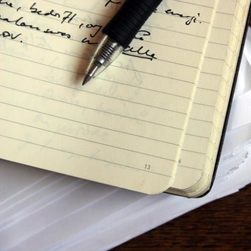 Miniatyrbillede 3 af 4: Moleskine Classic blok og notesblok 240 ark Rød