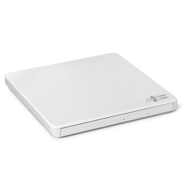 Hitachi-LG Slim Portable DVD-Writer optiska enheter DVD±RW Vit