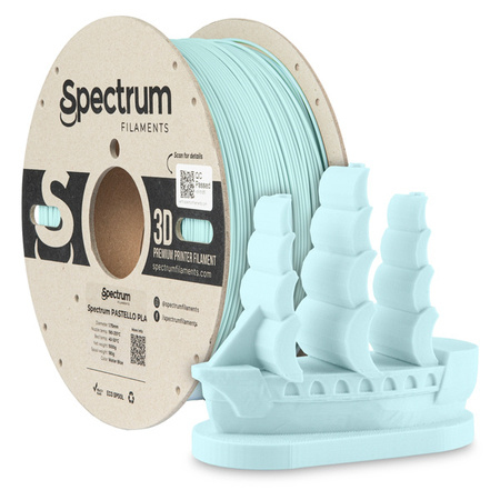 Miniatyrbillede 1 af 4: Spectrum Filaments Pastello PLA 1.75mm Polymælkesyre (PLA) Blå 1 kg