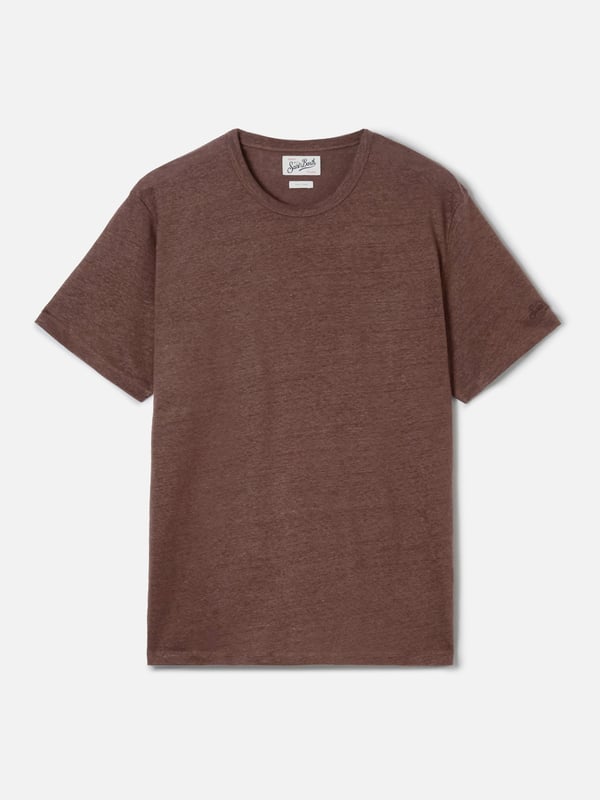 MC2 Saint Barth ECS0003/00920L T-shirt Crew neck Kort ærme Linned
