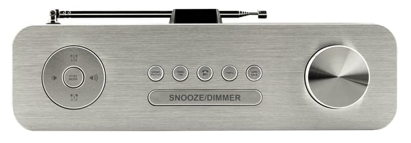 Soundmaster DAB700WE Personligt Analog & digital Sølv, Hvid