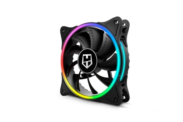 NOX Hummer X-Fan Computerkabinet Ventilator 12 cm Sort