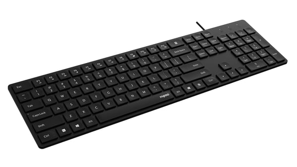 Rapoo NK8020 tangentbord Universal USB QWERTY Svart