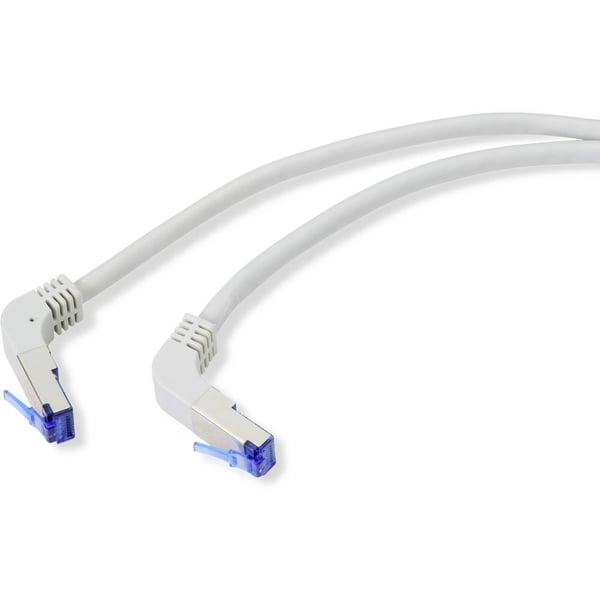 Renkforce RF-4892470 netværkskabel Grå 0,25 m Cat6a S/FTP (S-STP)
