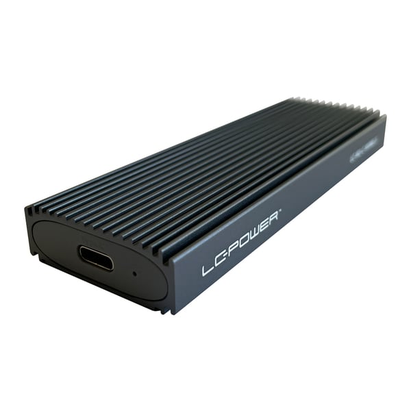 Miniatyrbild 7 av 10: LC-Power LC-M2-C-NVME-3 Hölje för lagringsenheter SSD-inkapsling Svart M.2