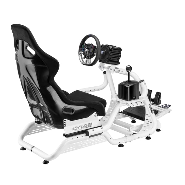 Miniatyrbillede 3 af 5: Oplite OP-GTR-FSHW tilbehør til flyve/racerløb simulator Hjulplade til fly-/racersimulator