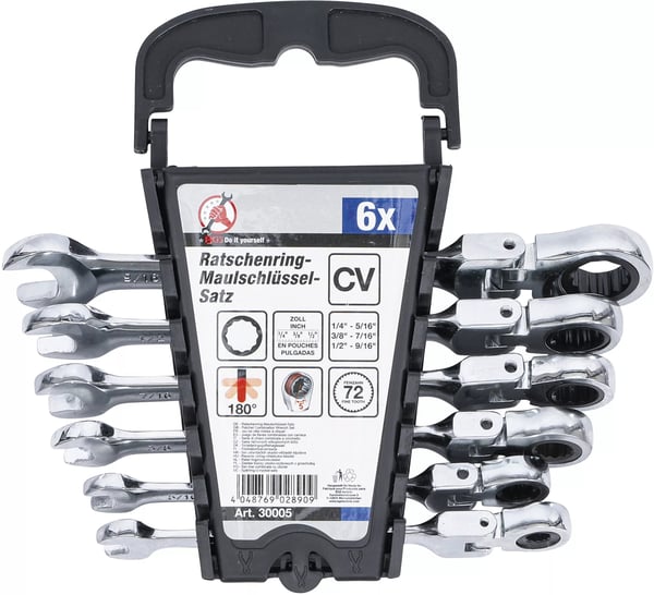 Miniatyrbild 2 av 4: BGS technic Ratchet Combination Wrench Set