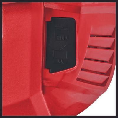 Einhell GE-CM 36/43 Li M Skubbe plæneklipper Batteri Sort, Rød