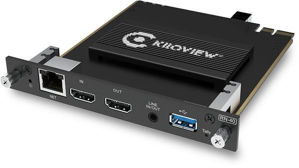 Miniatyrbillede 1 af 2: Kiloview RN-40 videoserver 3840 x 2160 pixel 60 fps