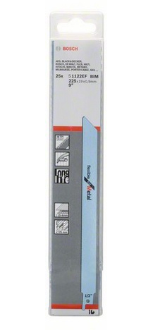 Bosch 2 608 657 553 kuviosahan, lehtisahan & puukkosahan terä Puukkosahanterä Kaksoismetalli 1 kpl