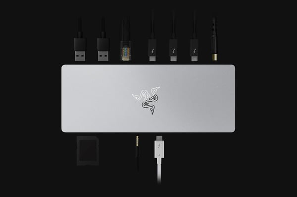 Razer Thunderbolt 4 Dock Musta