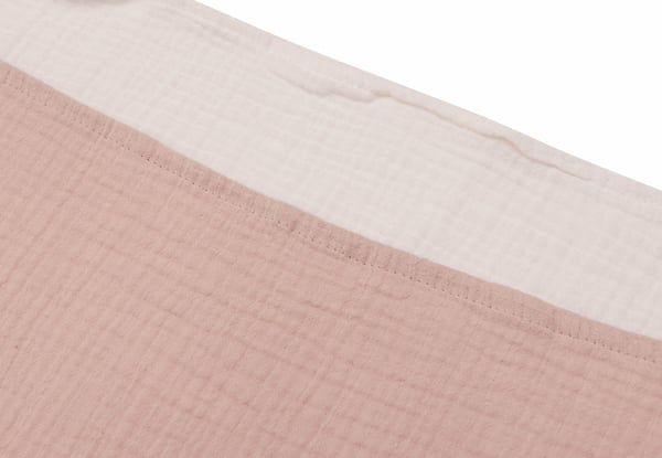 Jollein 535-851-68013 svøb Svøb tæppe Elfenben, Rose