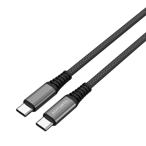 Pikkukuva 7 / 7: 4smarts 456267 USB-kaapeli 3 m USB C 0,48 Gbit/s 100 W Musta