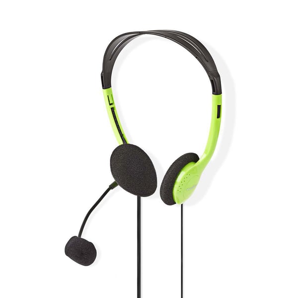 Miniatyrbild 5 av 8: Nedis CHST100GN hörlur och headset Kabel Huvudband Utbildning Grön