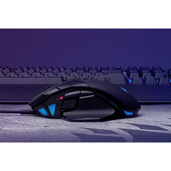 Corsair Nightsword RGB hiiri Pelaaminen Oikeakätinen USB A-tyyppi Optinen 18000 DPI
