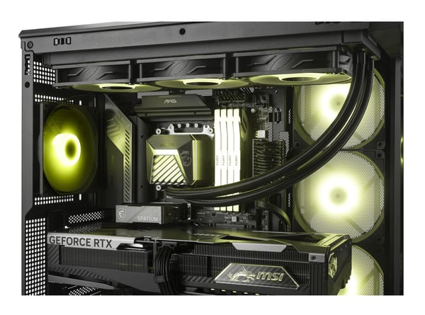 CAPTIVA 101405 persondatorer/arbetsstationer AMD Ryzen™ 7 7800X3D 32 GB DDR5-SDRAM 2 TB SSD NVIDIA GeForce RTX 5070 Ti Windows 11 Home PC Svart