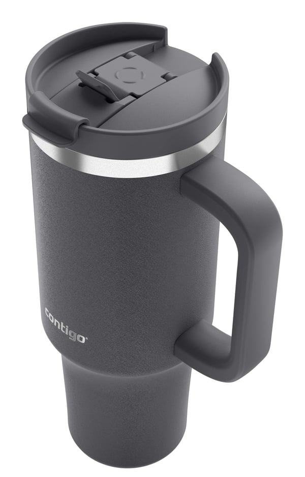 Pikkukuva 6 / 10: CONTIGO Streeterville THERMALOCK Päivittäinen käyttö 1200 ml Ruostumaton teräs Harmaa