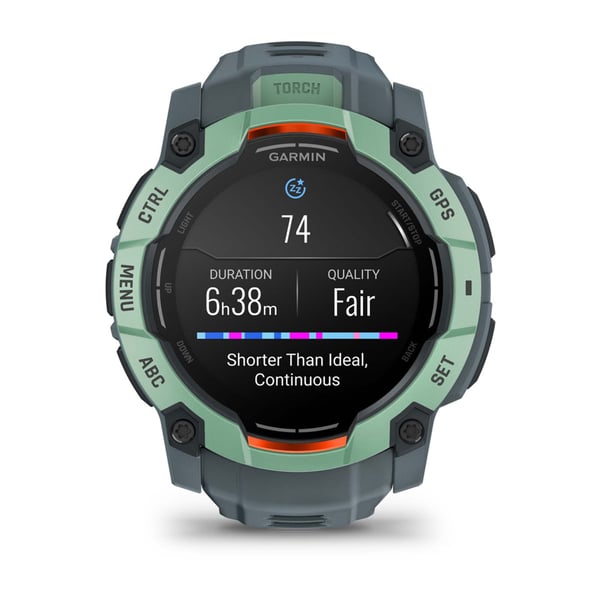 Garmin Instinct 3 AMOLED 3,3 cm (1.3") 50 mm Digital 416 x 416 pixel Berøringsskærm Grøn GPS (satellit)