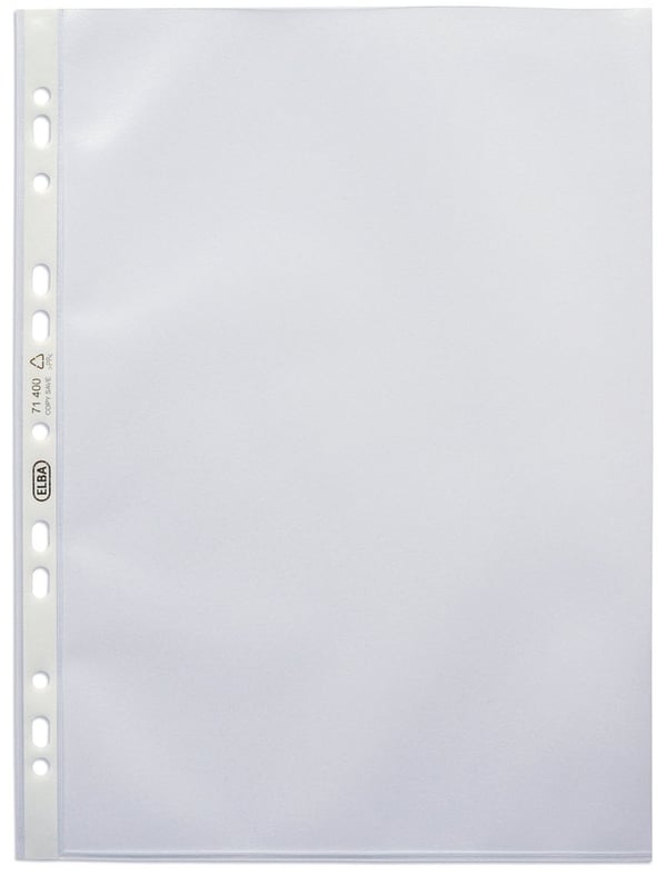 Elba 100460988 muovitasku A4 Polypropeeni (PP) 100 kpl