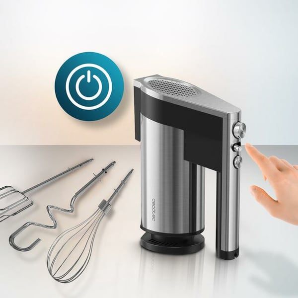 Pikkukuva 4 / 8: Cecotec PowerTwist 500 Käsisekoitin 500 W Musta, Ruostumaton teräs