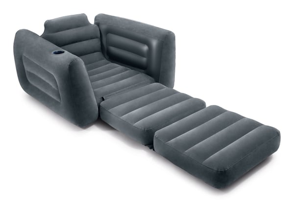 Miniatyrbillede 3 af 4: Intex Pull-Out Chair Enkelt stol Grå
