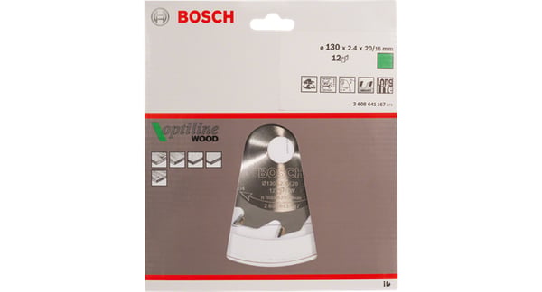 Pikkukuva 2 / 5: Bosch 2 608 640 436 pyörösahanterä 25,4 cm 1 kpl