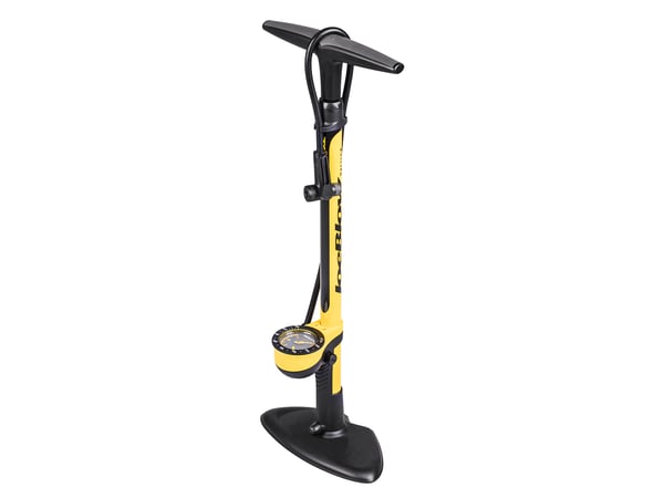 Topeak JoeBlow Sport III Musta, Keltainen Jalkapumppu