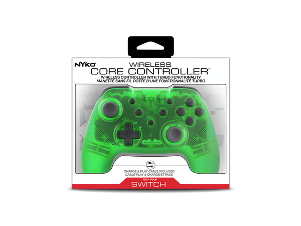 Miniatyrbillede 4 af 6: Nyko Wireless Grøn Bluetooth Gamepad Analog/digital Nintendo Switch