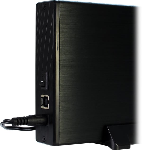 Miniatyrbillede 6 af 6: Inter-Tech Veloce GD-35612 Sort 3.5" USB-drevet