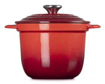 Miniatyrbillede 4 af 6: Le Creuset 02.829.001.02842 sovsegryde 2 L Rund Rød