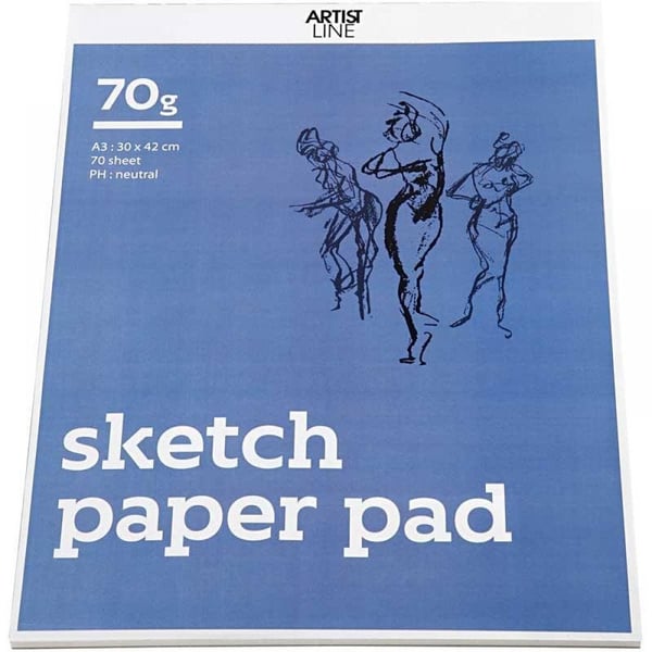 Creativ Company Drawing Paper Pad Taidepaperialusta 70 arkkia