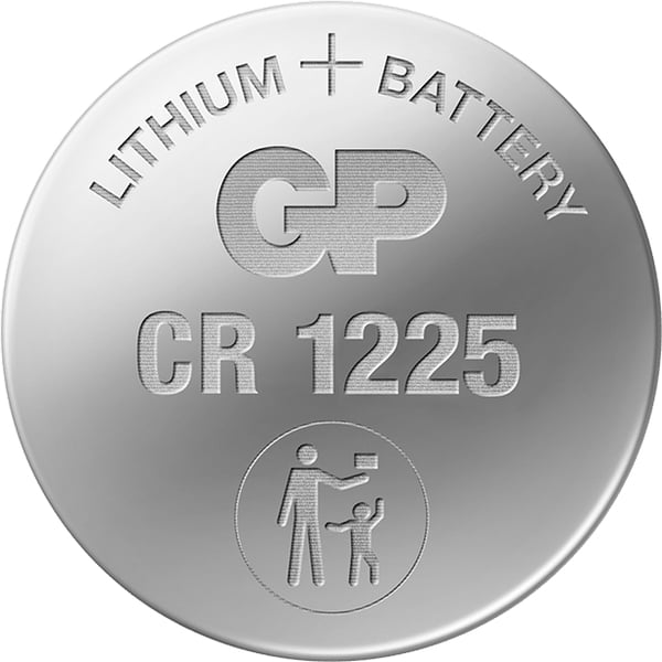 Pikkukuva 1 / 2: GP-paristo GPCR1225STD255C1 Nappiparisto CR 1225 Litium 1 kpl - Paristo - CR1225