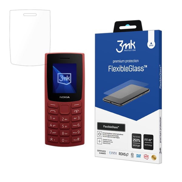 Miniatyrbild 1 av 2: 3MK W-3FXGL-N1054G skärm- och baksidesskydd till mobiltelefon Matt skärmskydd 1 styck