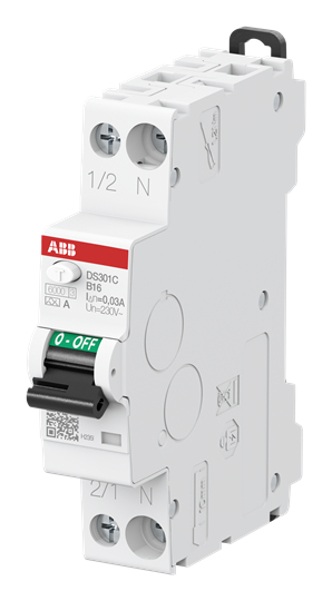Miniatyrbillede 1 af 4: ABB 2CSR255163R1165 kredsløbsafbryder Miniature strømafbryder 1
