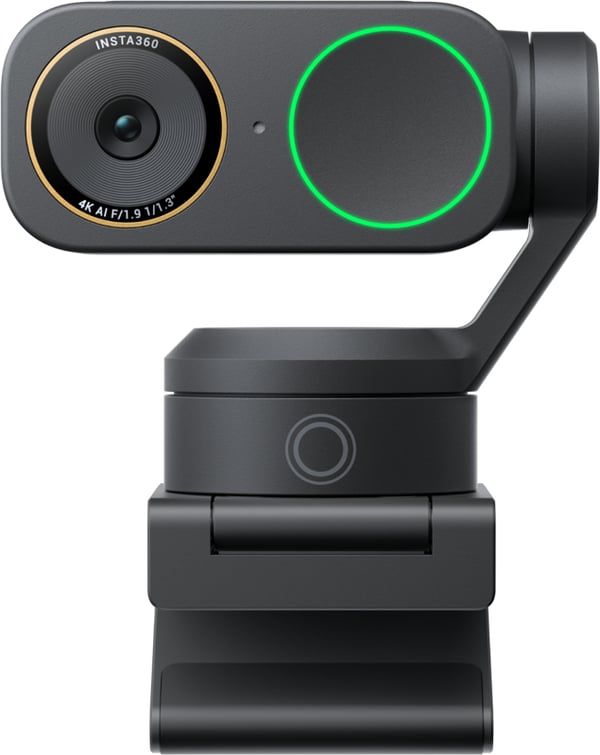 Miniatyrbild 2 av 4: Insta360 CINSABPA webbkameror 3840 x 2160 pixlar USB-C Svart