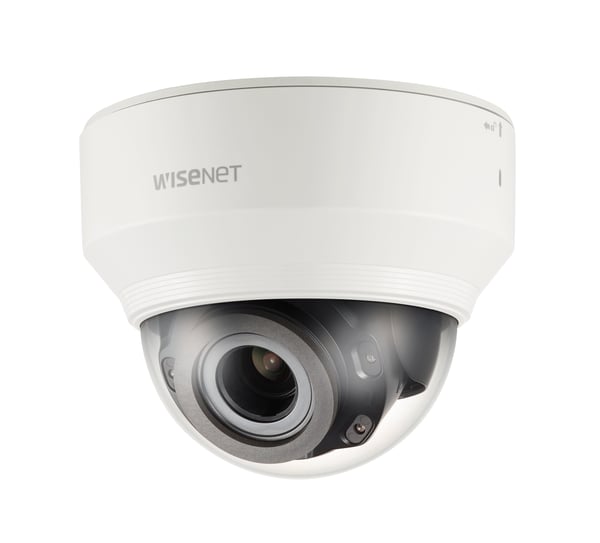 Miniatyrbillede 3 af 3: Hanwha XND-8080R overvågningskamera Kuppel IP-sikkerhedskamera Indendørs & udendørs 2560 x 1920 pixel Loft