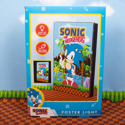 Miniatyrbillede 4 af 4: Fizz Creations Sonic Poster Light plakat 1 stk