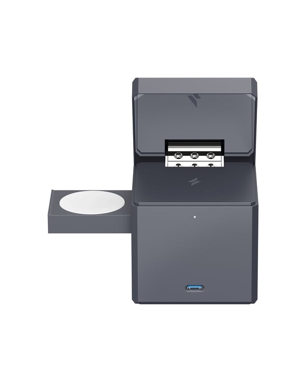 Miniatyrbillede 5 af 7: Anker Innovations Y1811G11 oplader til mobil enhed Hovedtelefoner, Smartphone, SmartWatch Sort Vekselstrøm, USB Trådløs opladning Hurtig opladning Indendørs