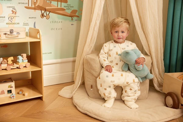 Jollein 002-005-68228 sengebaldakin & -drapering Beige Polyester, Bomuld