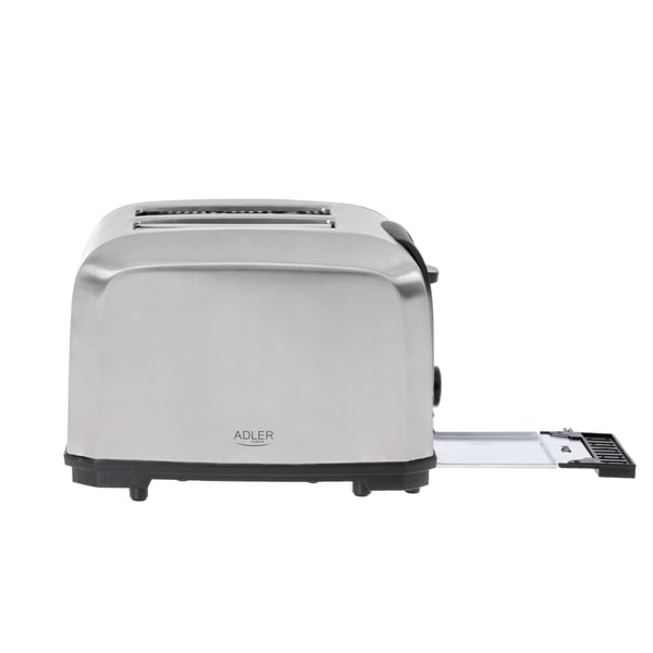 Adler AD 3222 brødrister 7 2 skive(r) 1000 W Sølv