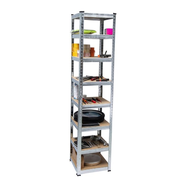 Pikkukuva 4 / 4: Werkapro 15256 hylly Modulaarinen hylly Vapaasti seisova MDF-levy Ruostumaton teräs, Ruskea