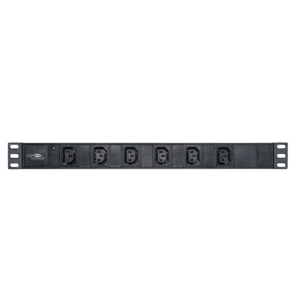 Miniatyrbillede 1 af 2: LOGON TUPS049 overspændingsbeskytter Sort 6 AC stikkontakt(er) 1,5 m