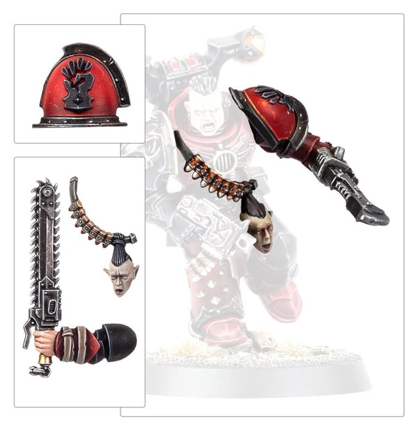 Miniatyrbillede 7 af 8: Games Workshop 43-112 tilbehør til action- og samlerobjekter figurer Karaktervåben Plast