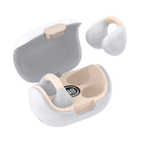 Pikkukuva 1 / 8: COOL Accesorios Clip Kuulokkeet Langaton Ear-hook Puhelut/Musiikki/Urheilu/Päivittäinen USB Type-C Bluetooth Valkoinen