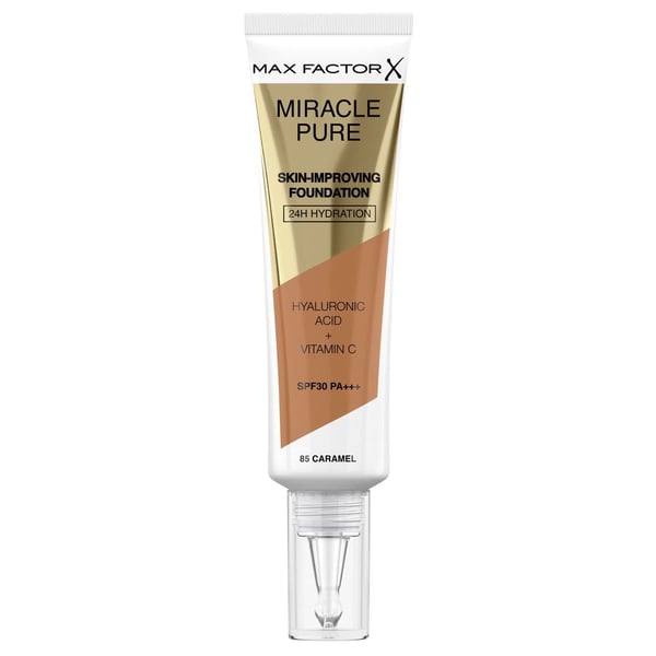 Max Factor Miracle Pure 30 ml Rør 85 Caramel Max Factor Miracle Pure 30 ml Rør 85 Caramel