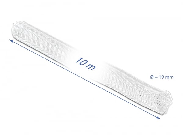 DeLOCK 20819 kabelmantel Vit