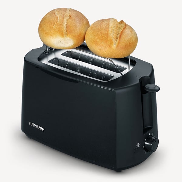 Miniatyrbillede 4 af 5: Severin 2287000 2 skive(r) 700 W Sort